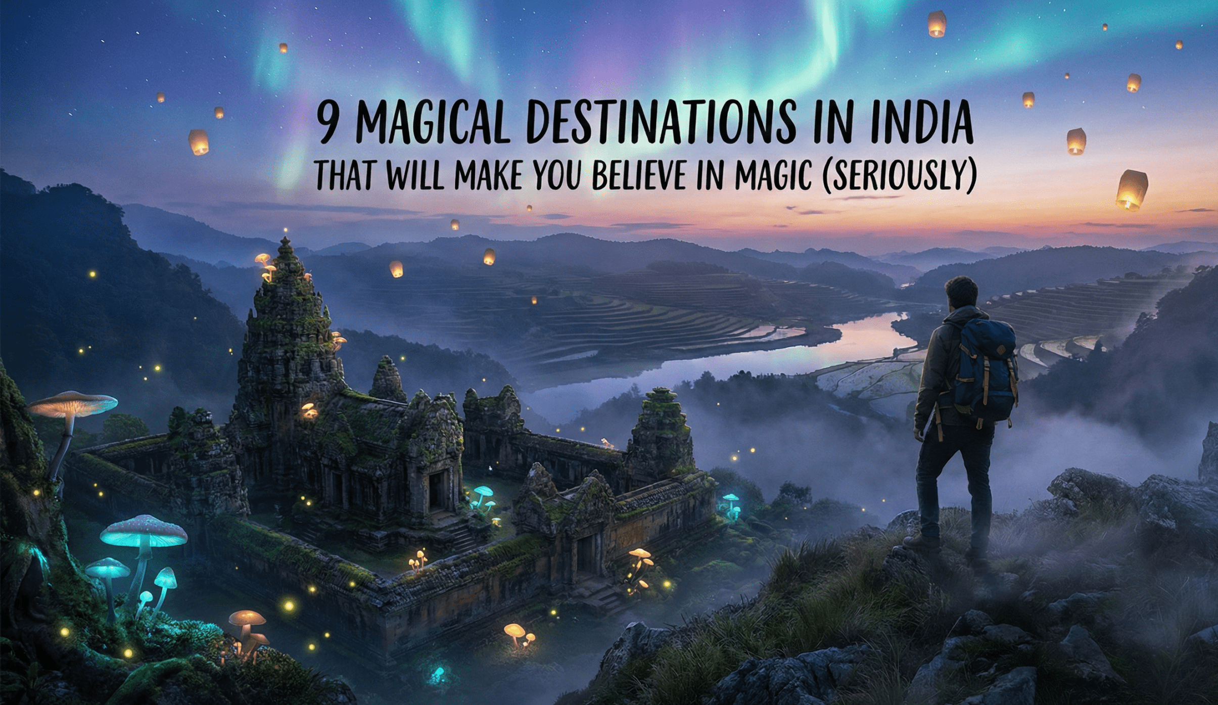 9 Magical Destinations in India That Will Make You Believe in Magic (Seriously)