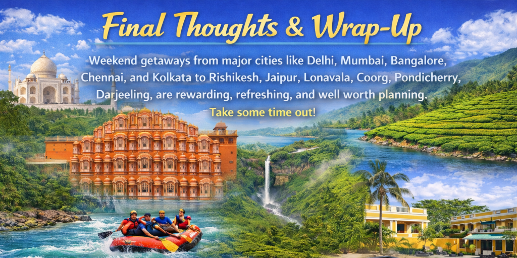 Weekend Getaways in India