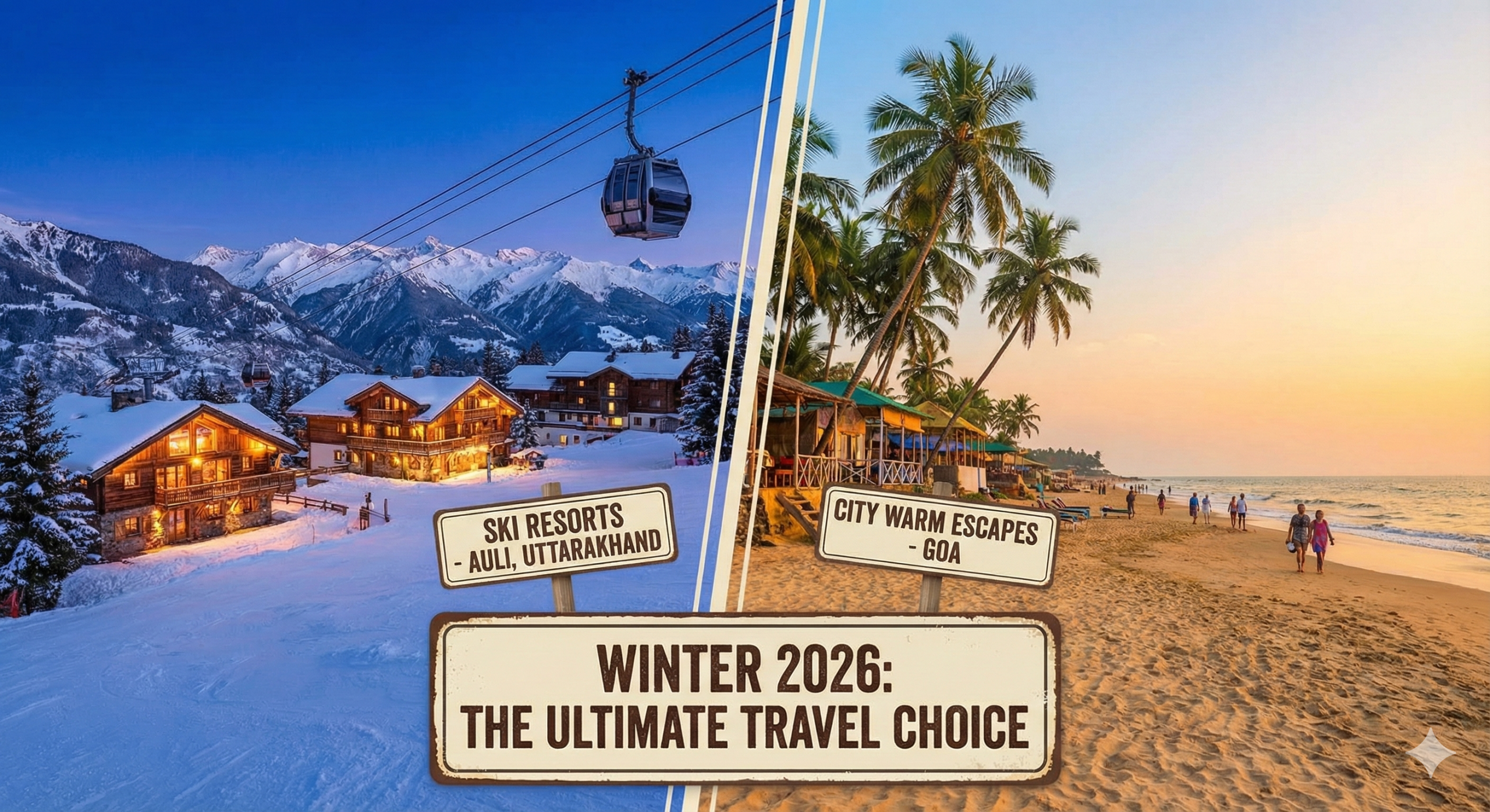 Ski Resorts vs City Warm Escapes