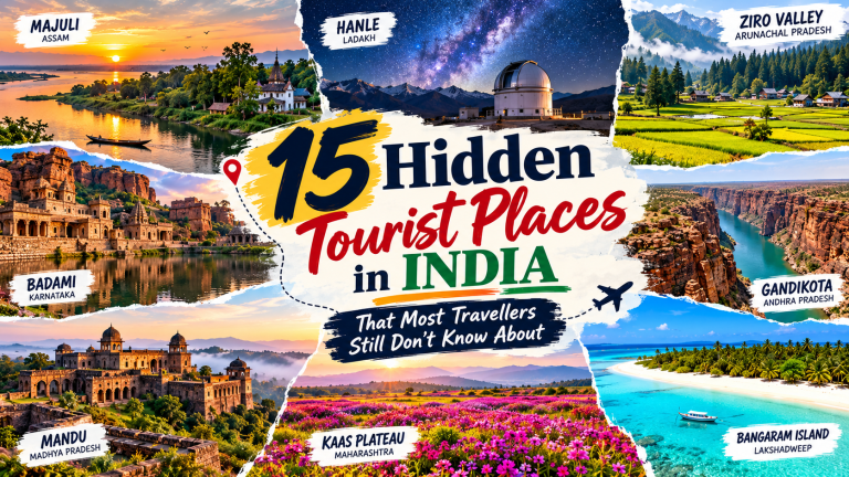 Hidden tourist places in India