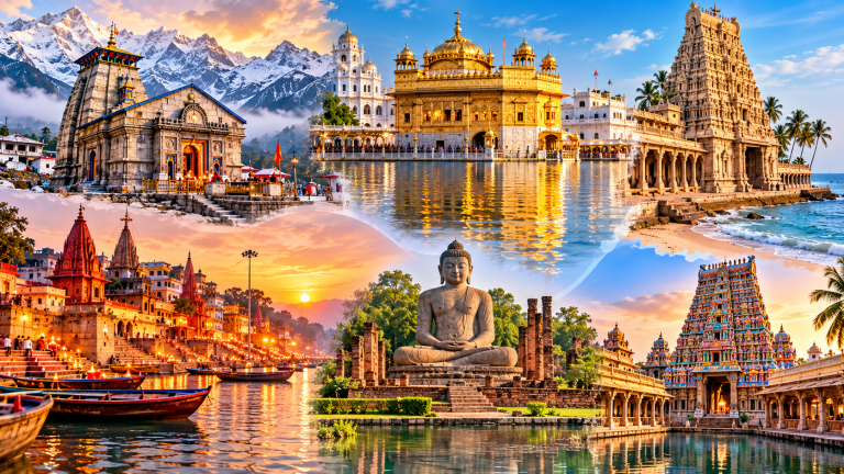 famous pilgrimage tourism in India